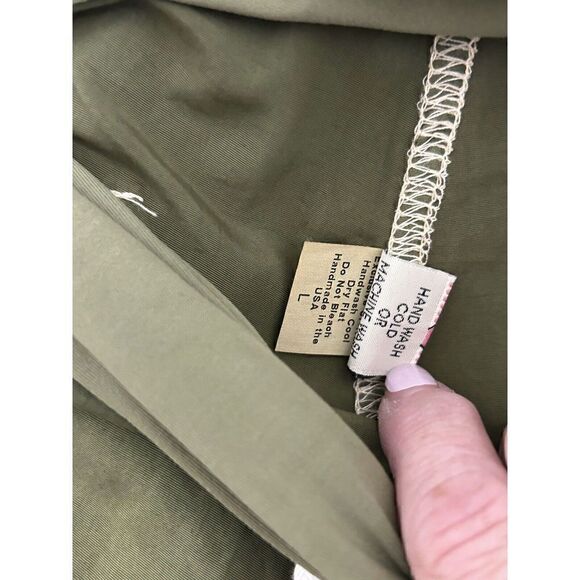 Oh My Bod Women’s Tie Dye Cargo Pockets Draw String Pull-On Pants Sz  L - Picture 4 of 4